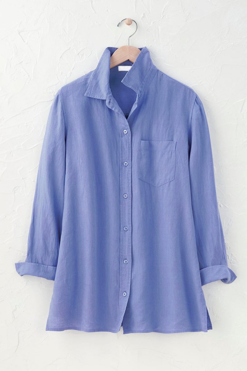 linen big shirt perfect peri 8 04094