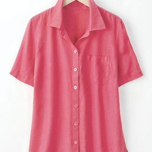 linen camp shirt watermelon 6 94231