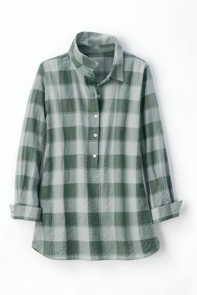 perfectly plaid shirt bamboo multi 0 97884